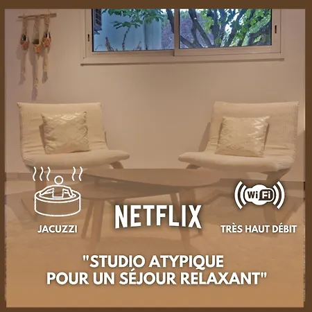 Апартаменты Atypique Jacuzzi Тарб